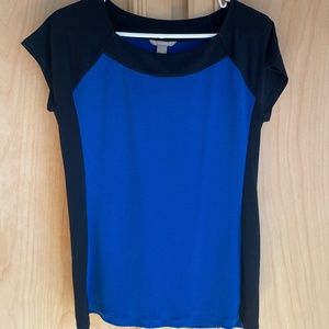 Black & Blue Women's top